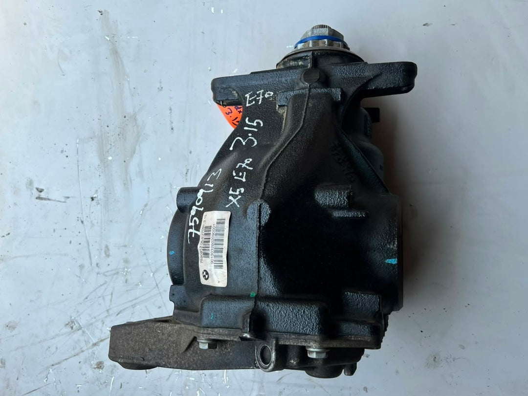 2010-2013 BMW X5 E70 LCI with 3.15 ratio Rear Differential 7590913 OEM