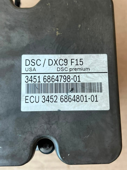 2015 BMW X6 F16 X5 F15 ABS DSC DXC9 Pump Hydraulic Unit 6864801 OEM