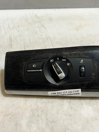 2011-2017 BMW X3, X5 E70, 5 Series F10 F11, 6' F06 Headlight Switch 9192745 OEM