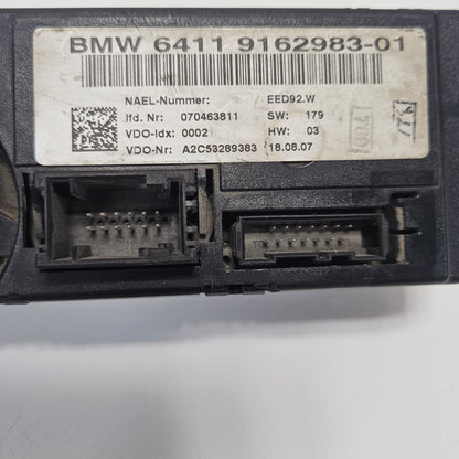 2007-2009 BMW 3 Series E90 E92 E93 328i 335i M3 Climate Control Unit 9162983