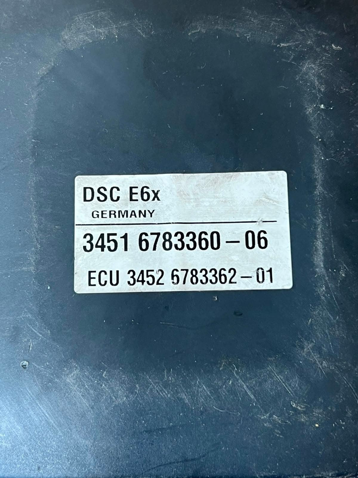 2008-2010 BMW E6X 535i 5 Series E60 520d Abs Pump Control Module 6783360 OEM