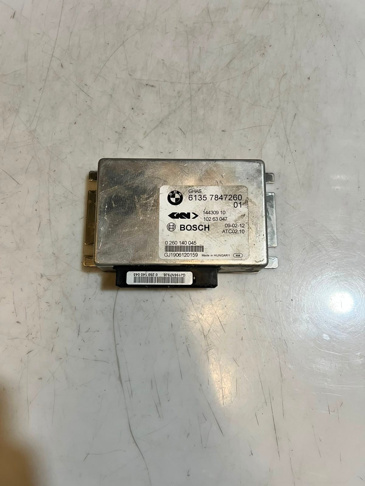 2015 BMW F06 F10 F12 F13 F10 Control Unit Regulated Differential Lock 7847260