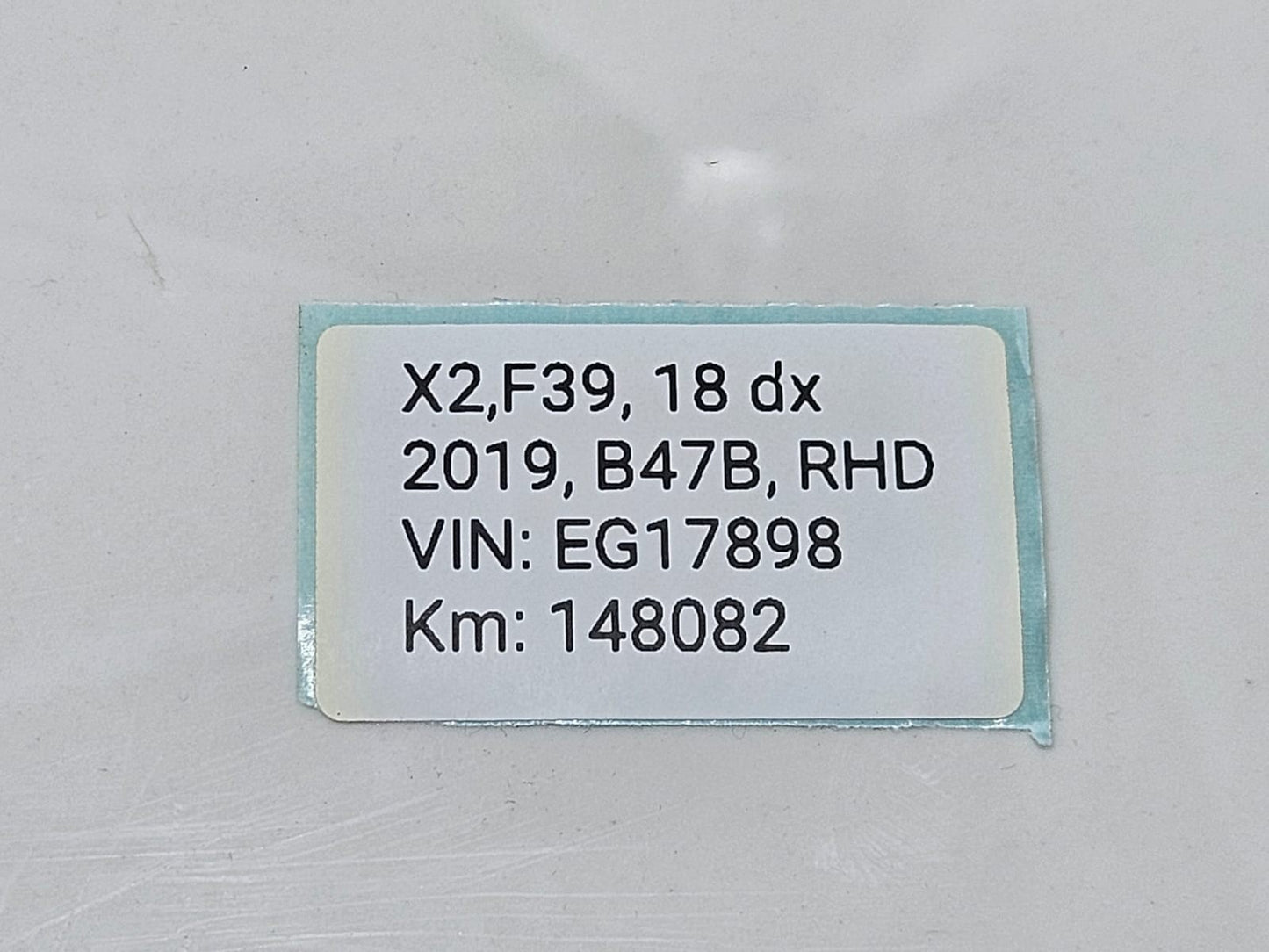 9371457-2015-2020 BMW X2 F39 RHD Audio Climate Control Unit OEM