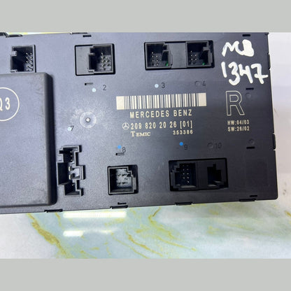 2006-2009 Mercedes-Benz CLK350 Door Control Module A2098202026 CLK W209
