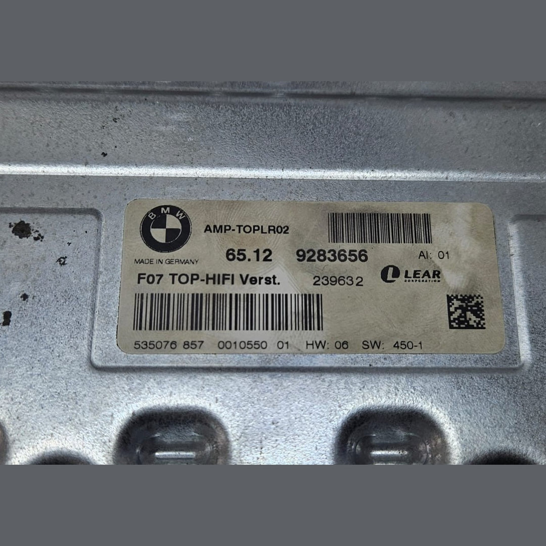 2009-15 BMW F01 F02 740i 750i models Top HIFI Audio Amplifier 9283656 OEM