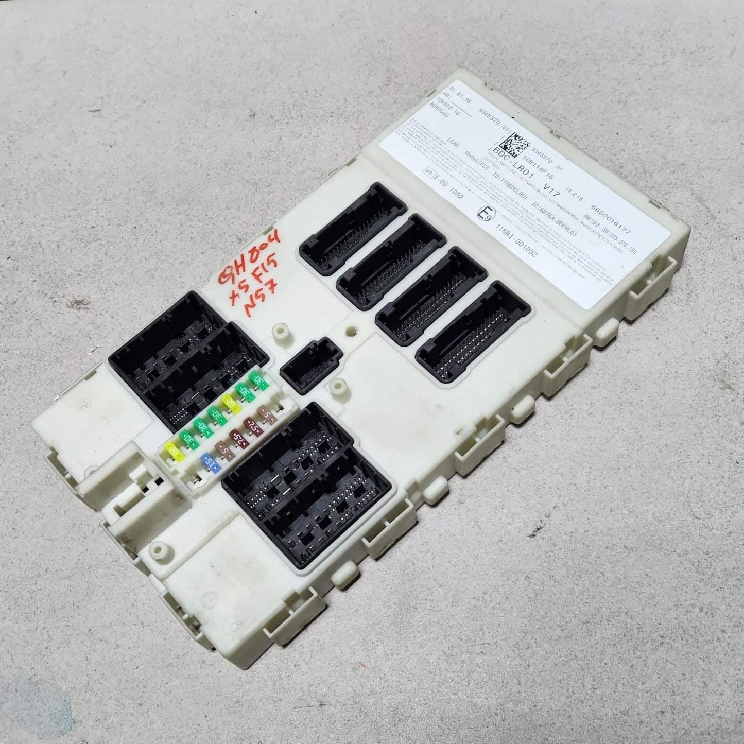 2013-2018 BMW X5 Body Control Module 9343370 X5 F15 OEM