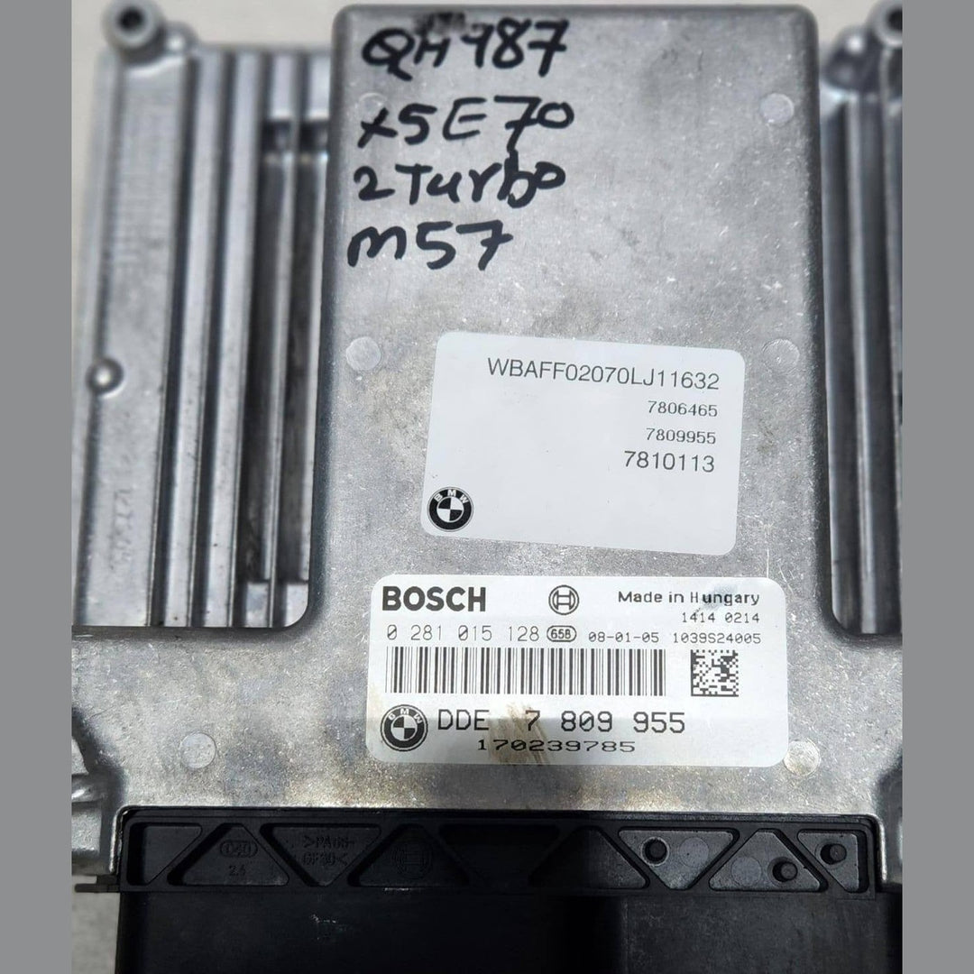 2009-2011 BMW 335d Engine Control Unit 7809955 E60 E90 E91 E92 535d M57N2 D5
