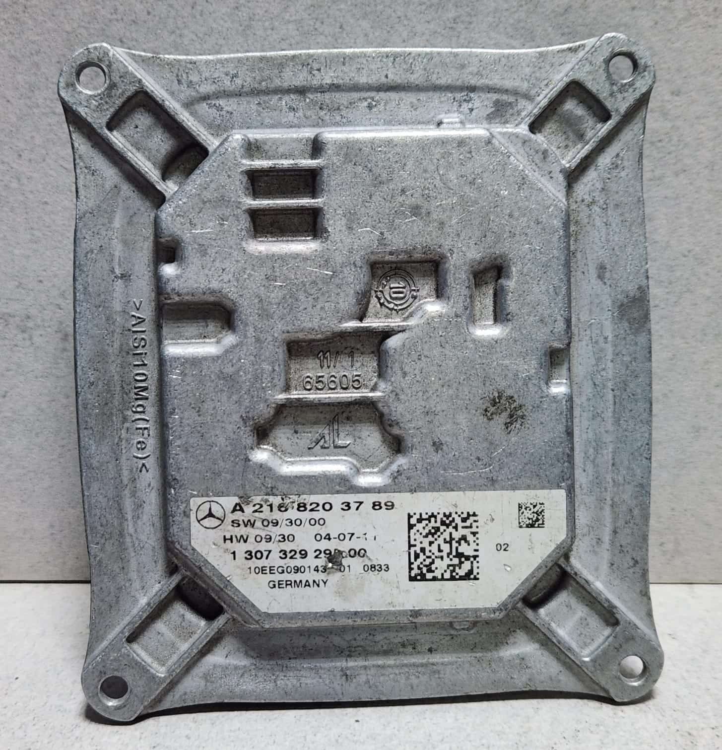 2010-2013 Mercedes-Benz S550 Headlight Ballast Control Module A2168203789