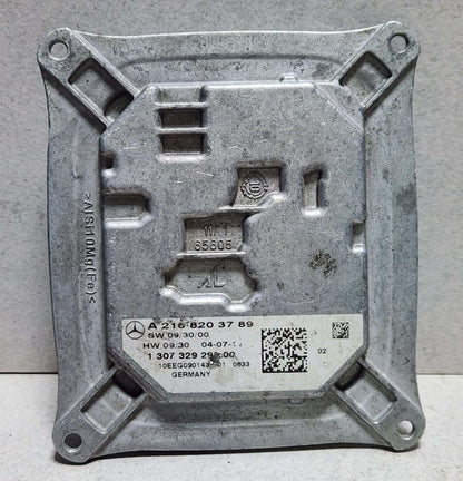 2010-2013 Mercedes-Benz S550 Headlight Ballast Control Module A2168203789