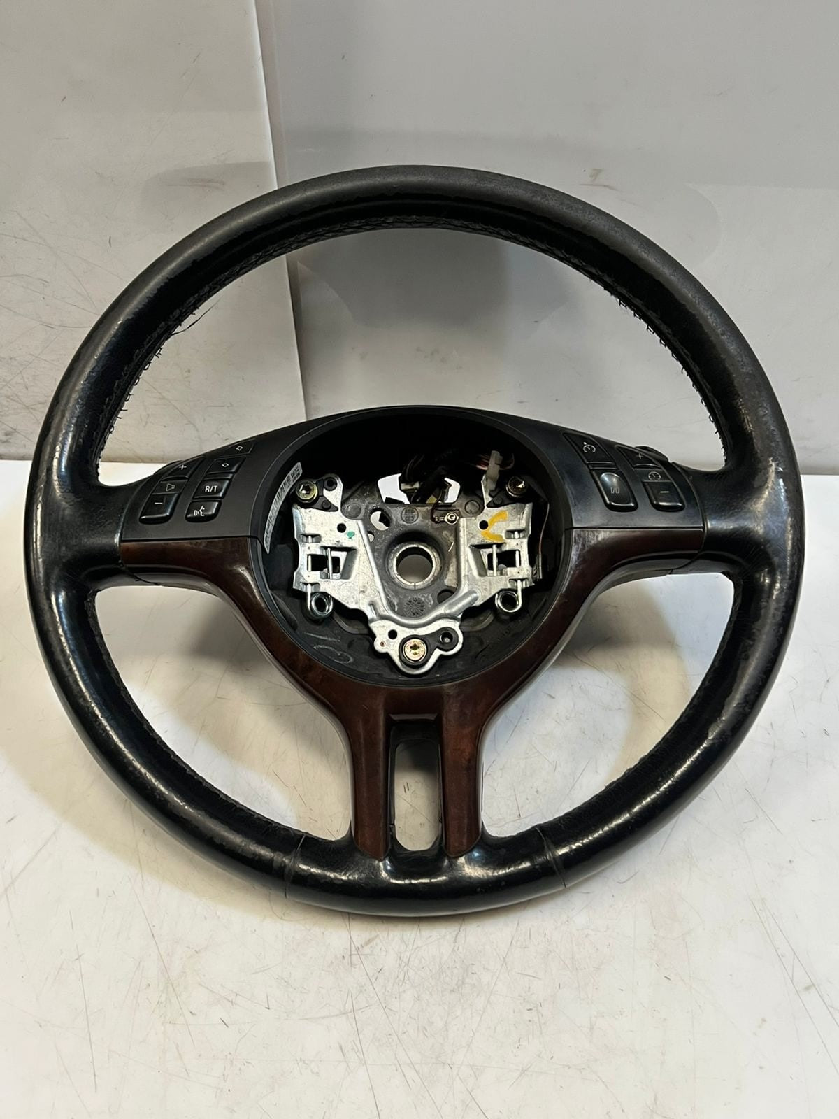 2002 BMW X5 X3 E53 Steering Wheel Multifunction Controls LEATHER 6760581 OEM