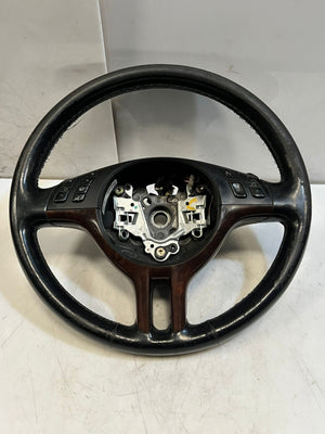 2002 BMW X5 X3 E53 Steering Wheel Multifunction Controls LEATHER 6760581 OEM
