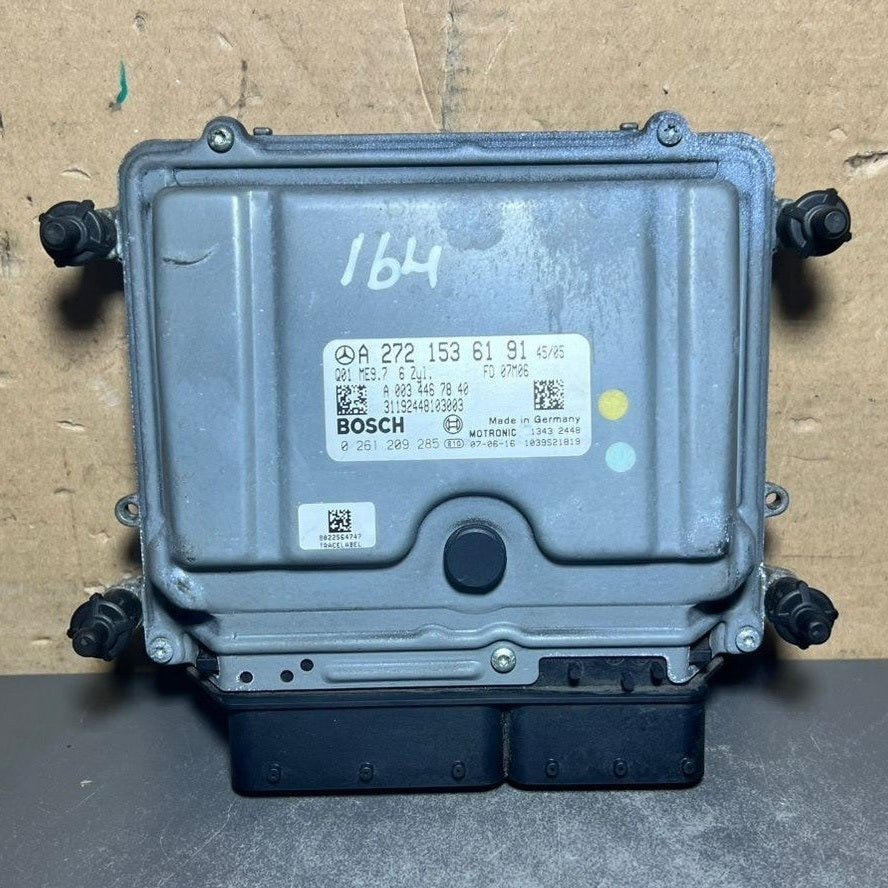 07-13 Mercedes W164 ML GL Engine Control Module Unit ECM ECU A272 1536191 OEM