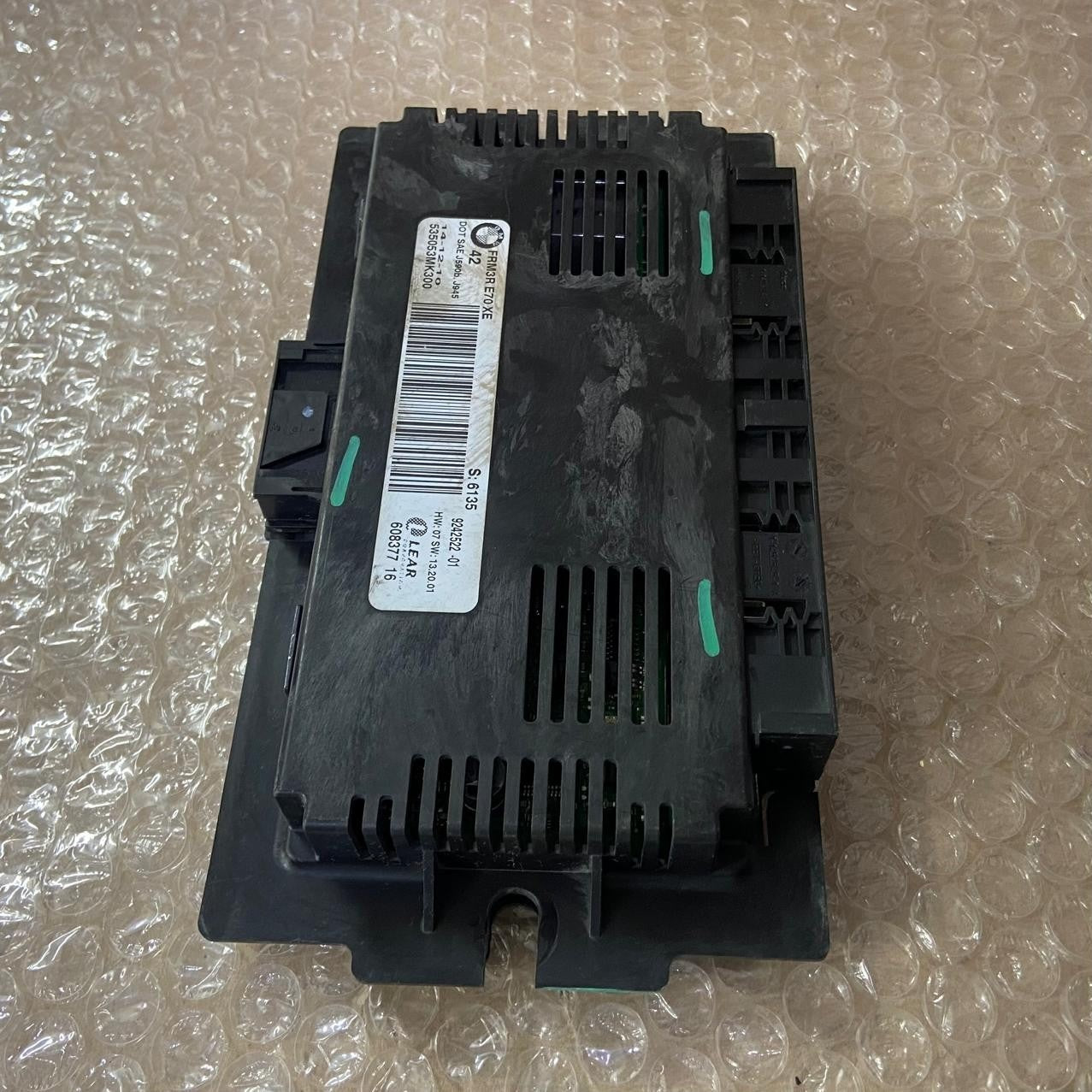 OEM BMW X5 E70 E71 E72 Headlight Control Module Unit FRM3R 9242522