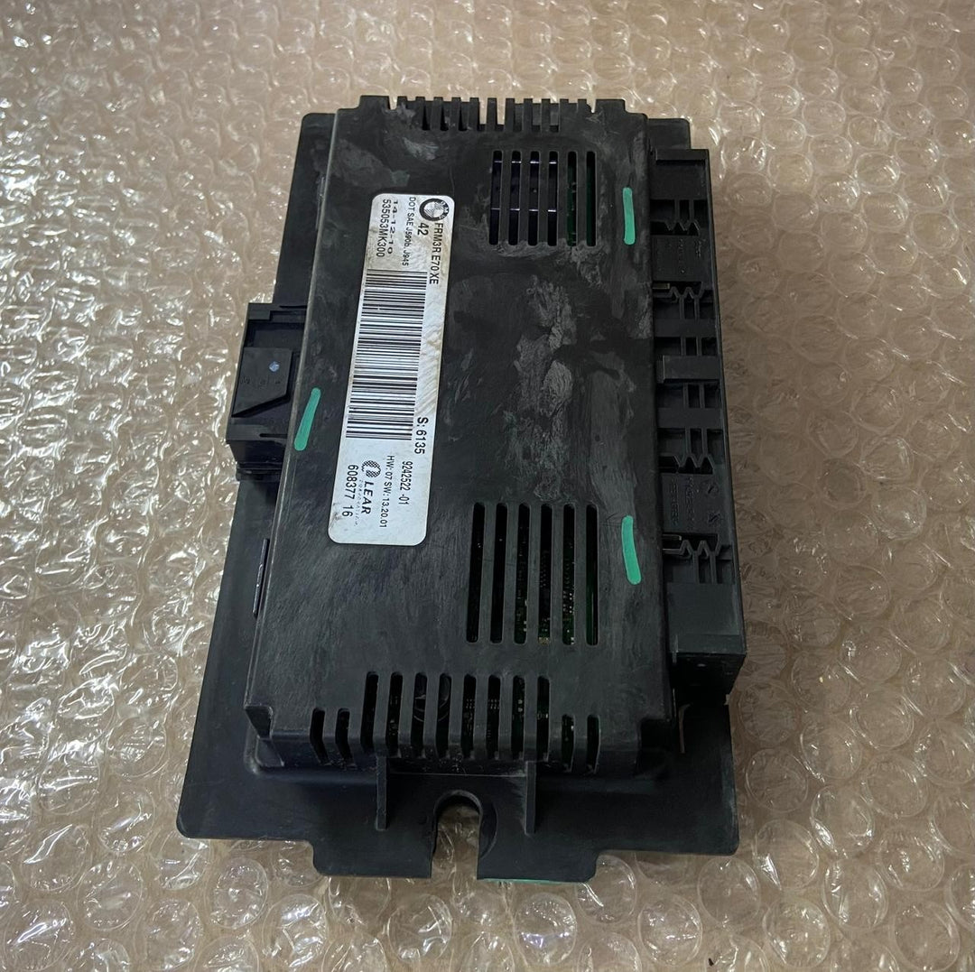 OEM BMW X5 E70 E71 E72 Headlight Control Module Unit FRM3R 9242522