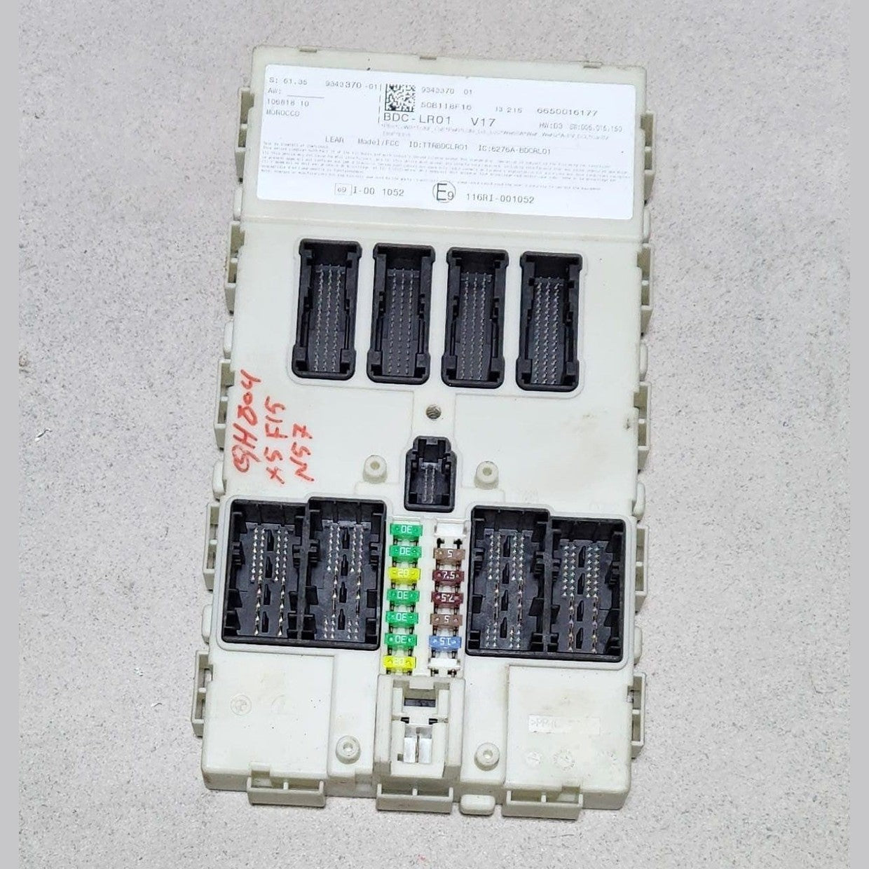 2013-2018 BMW X5 Body Control Module 9343370 X5 F15 OEM