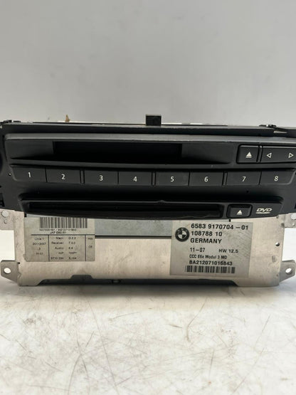2005-2010 BMW 525i E60 Ccc DVD Md NAV Radio Unit 9170704 OEM