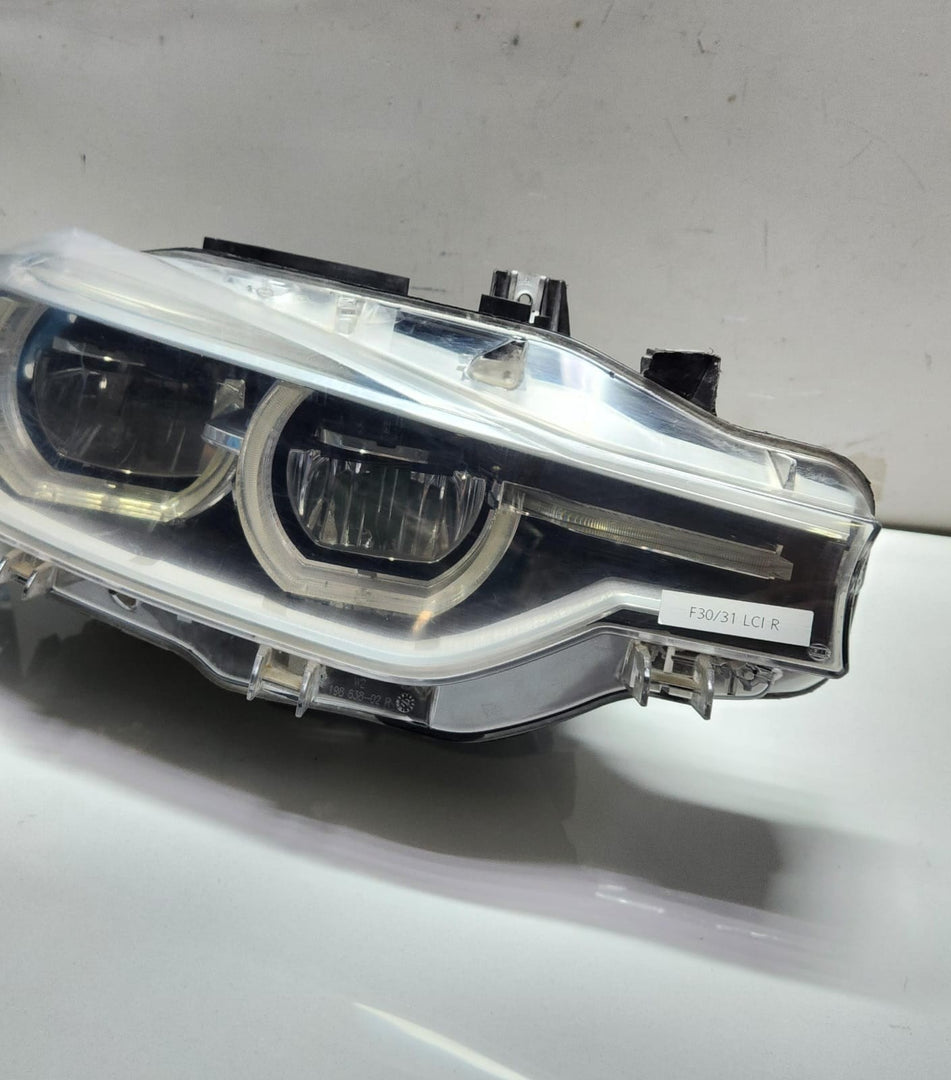 2016 BMW 330i Headlight 7471306 3 Series F30 F31 and F35 LCI OEM LED RHS ECE