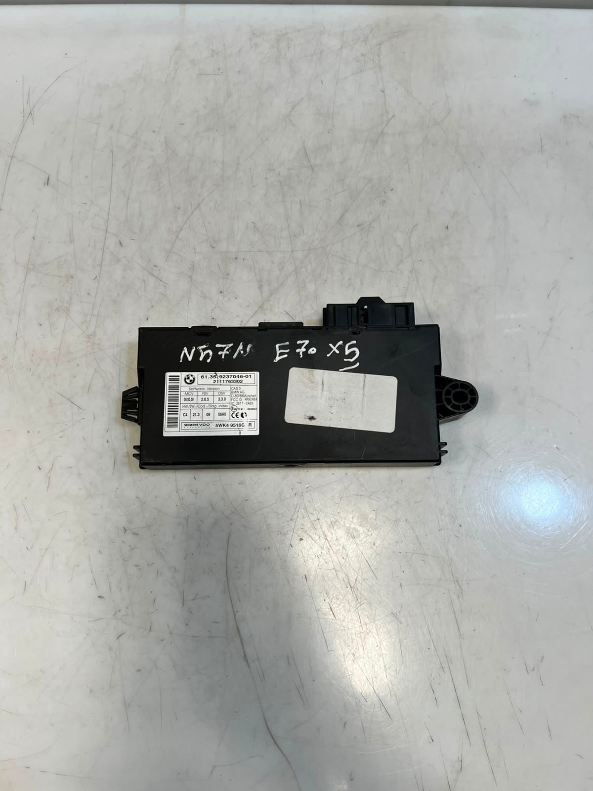 2011 BMW 328i 3 Series E92 E93 X5 X1 E70 N47N CAS3 C4 Control Module 9237046 OEM