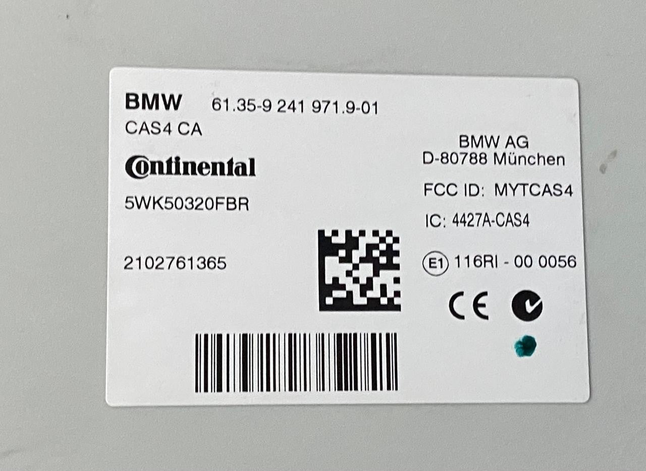 OEM BMW F10 N63 ENGINE CONTROL UNIT DME MSD85 ECU SET 7613202