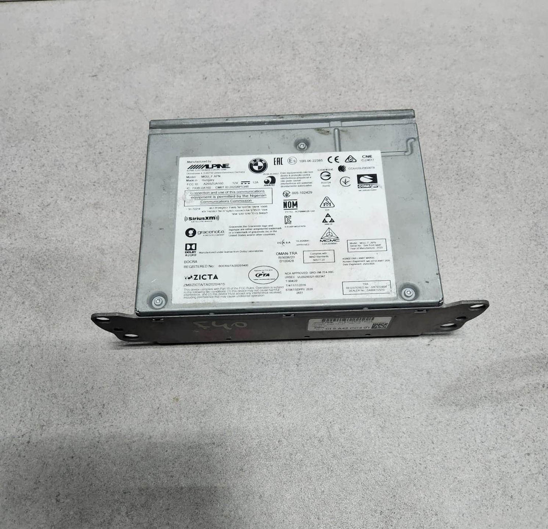 BMW Multimedia Head Unit 5A42CC4 1 Series F40 F44