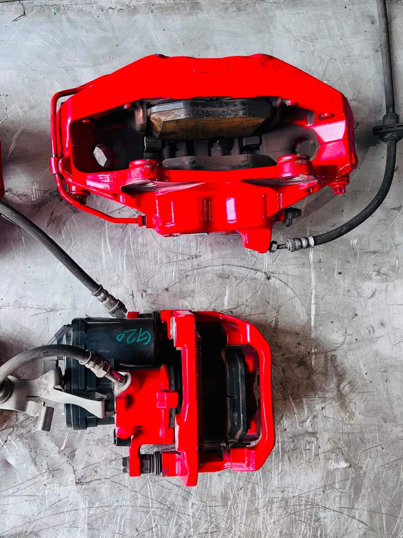 2018-2023 BMW X4 Brake Calipers Set RED MSPORT 689733602 X3 G01 M40i and X4 G02