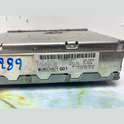 2006-2009 Mercedes-Benz W211 E-Class E350 Radio Amplifier A 211 870 42 89