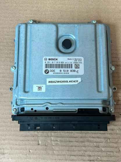 2010 BMW X5 E70 LCI 30DX N57 Engine Control Unit ECU SET DDE+CAS3+1KEY 8510838