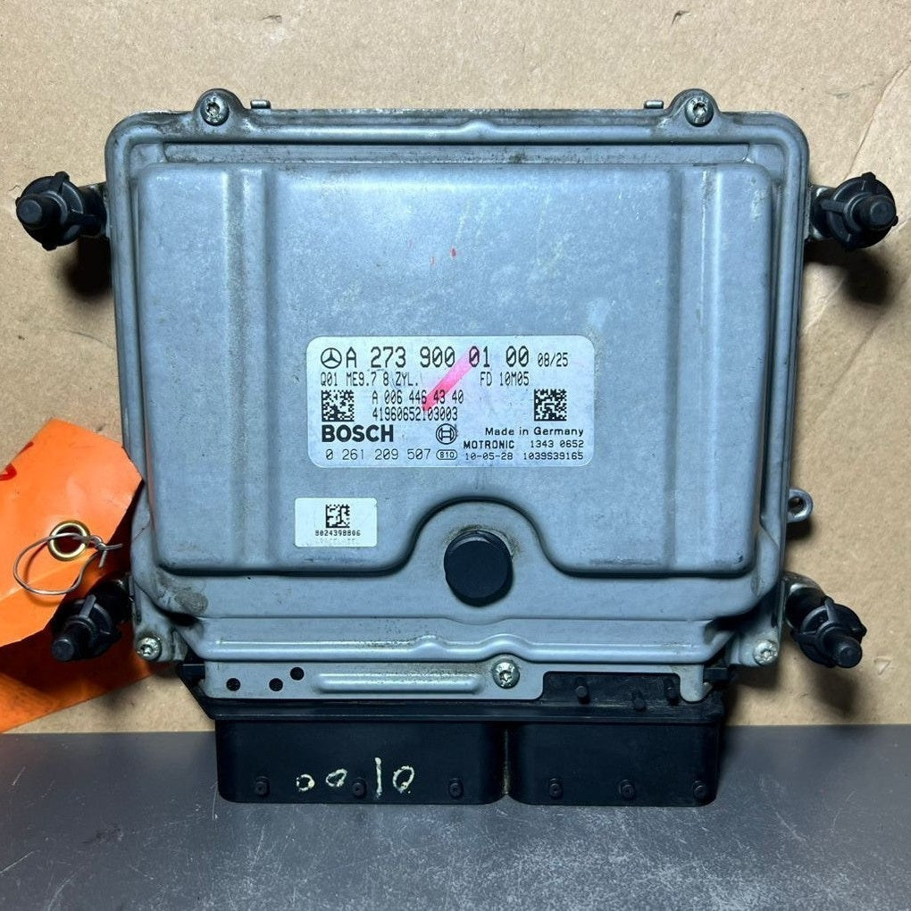07-12 Mercedes W164 GL450 Engine Control Module Unit ECM ECU A273 9000100 OEM