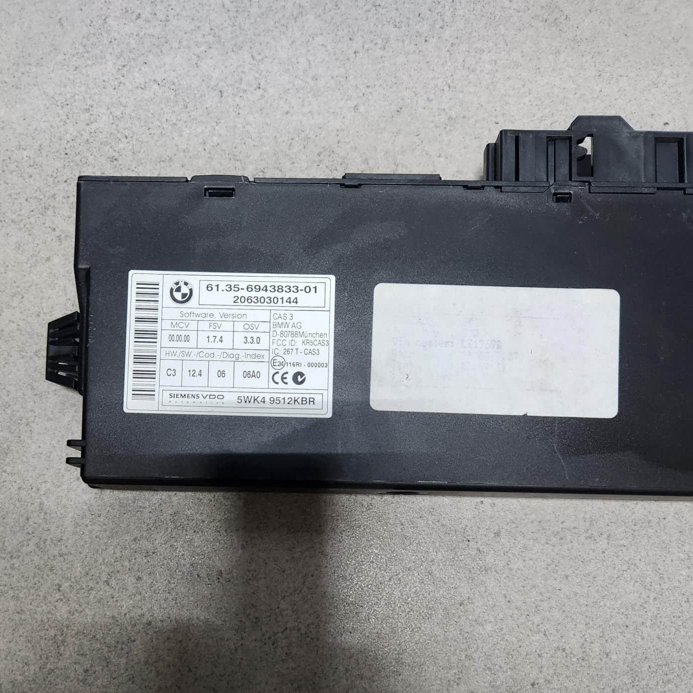 2007-2013 BMW X5 Engine Control Unit 7805585 X5 E70 3.0 DIESEL and E92 E93 330d