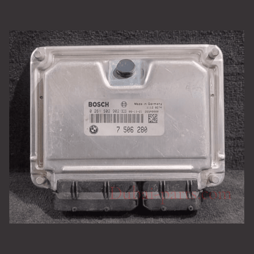 BMW 7 SERIES E65 E66 760i 760Li ENGINE CONTROL UNIT ECU ONLY - 7506280