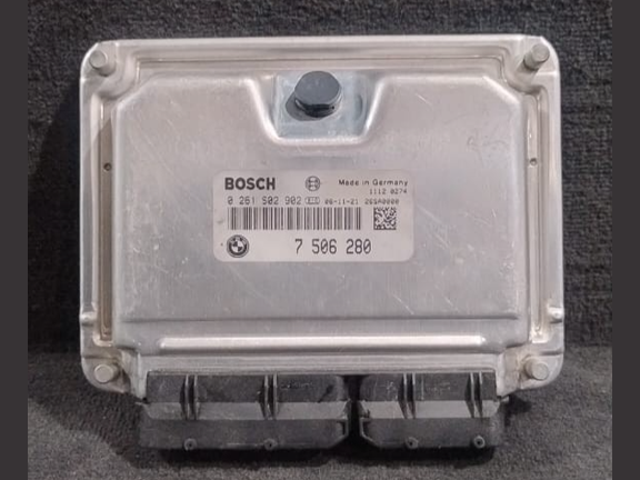 BMW 7 SERIES E65 E66 760i 760Li ENGINE CONTROL UNIT ECU ONLY - 7506280