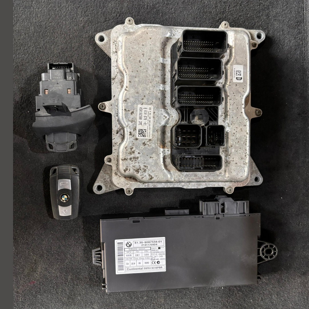 BMW X1 20iX 2011-15 E84 N20 ENGINE CONTROL UNIT COMPLETE SET  DME - 8610678