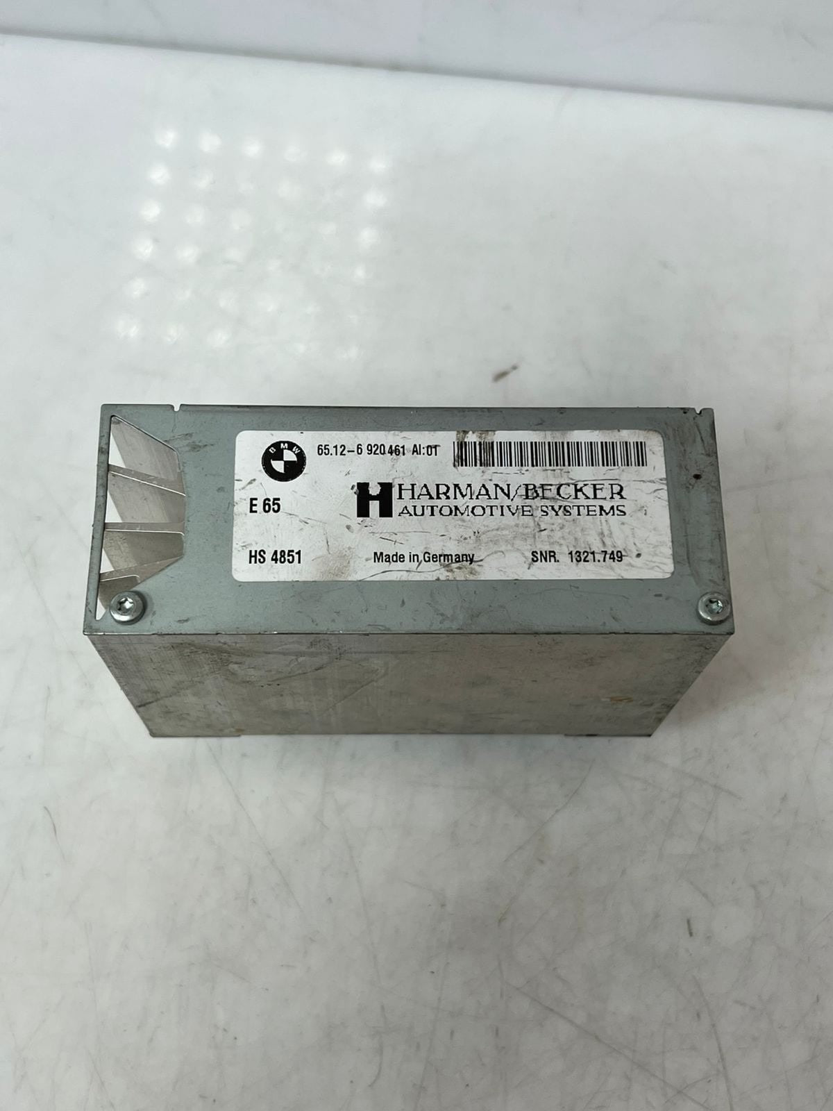 2008 BMW 528i E60 E61 E62 E63 E64 E65 HI-FI SOUND Audio Amplifier 6920461 OEM