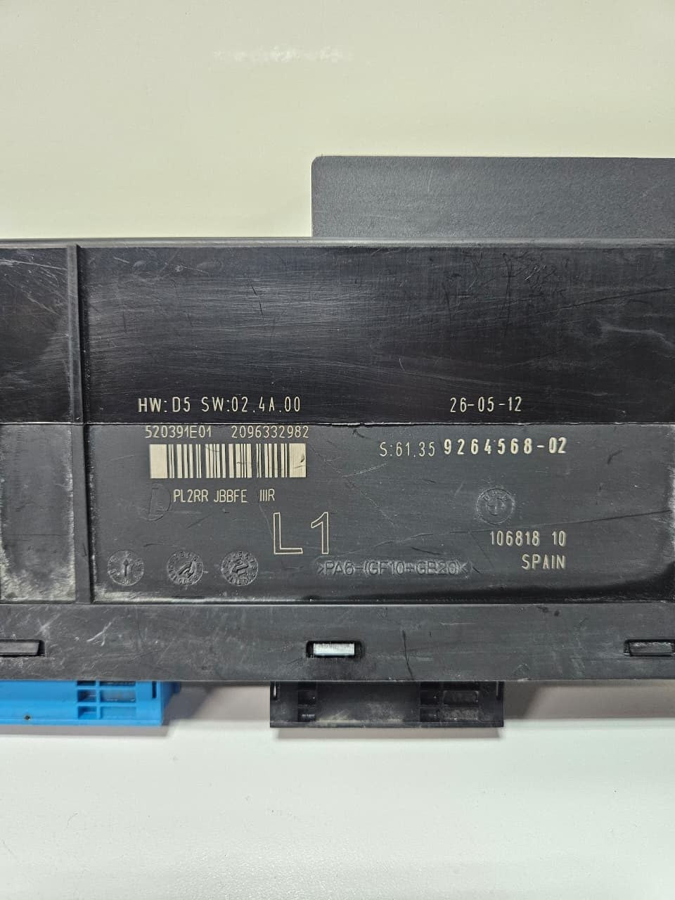 2012 BMW M3 Body Control Module 9264568