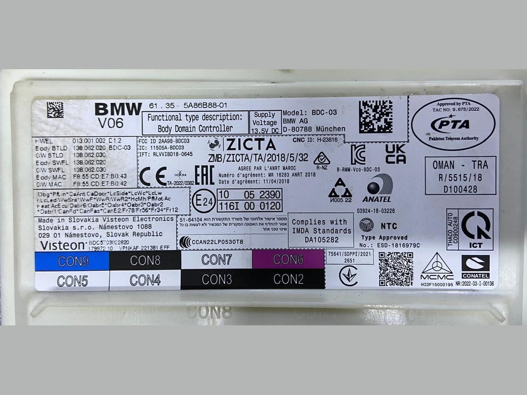 OEM BMW B38A15A F40 F44 1 SERIES ENGINE CONTROL UNIT DME ECU SET 5A57780