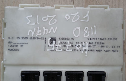 2013 BMW 118D F20 N47N Engine Control Unit ECU SET DDE + FEM + 1KEY 8578945