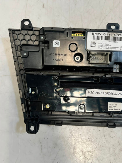 2009-2018 BMW X3 F25 X4 F26 AC Climate Control Panel UNIT 9378828 OEM