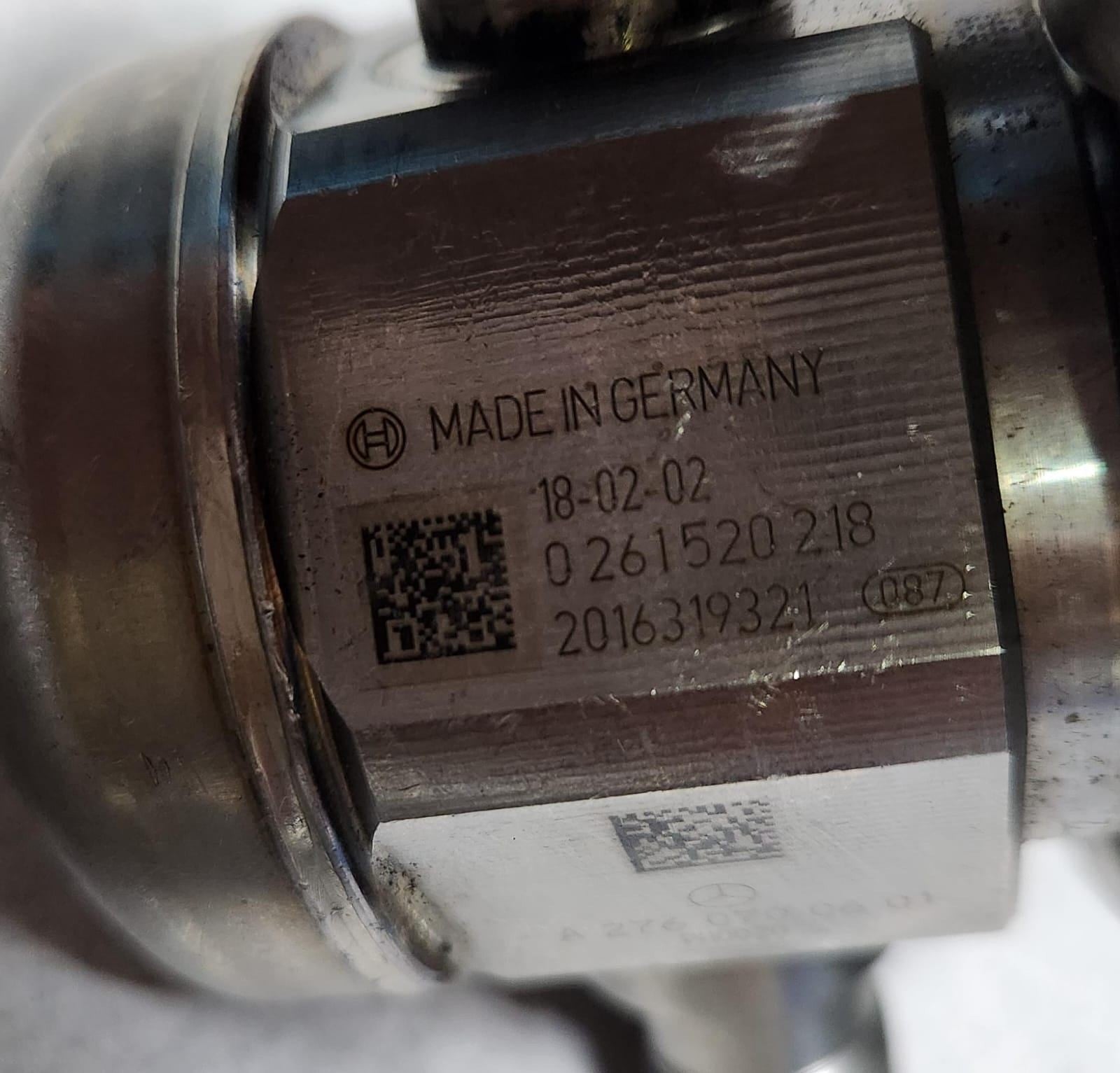 2012-2016 Mercedes-Benz C300 High Pressure Fuel Pump A2760700601 C E S Class 