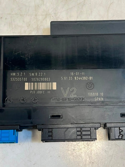 BMW 5 Series F10 F11 520d Body Control Module Junction Box 9244392 OEM