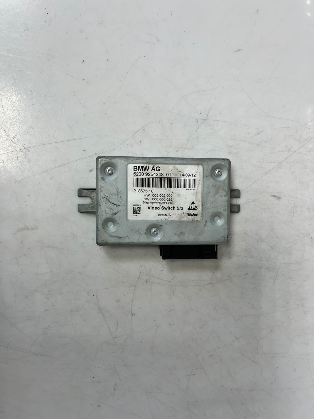 2011-2016 BMW 535i F01 F04 F06 F07 xDrive Video Switch Control Module 9254343