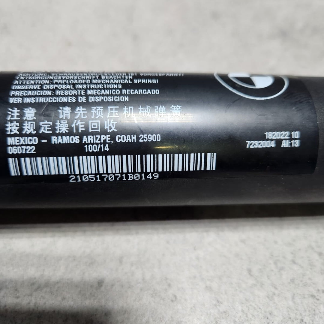 2011-2017 BMW X3 Tailgate Lift Cylinder 7232004 X3 18i, 20i, 28i, and 35i