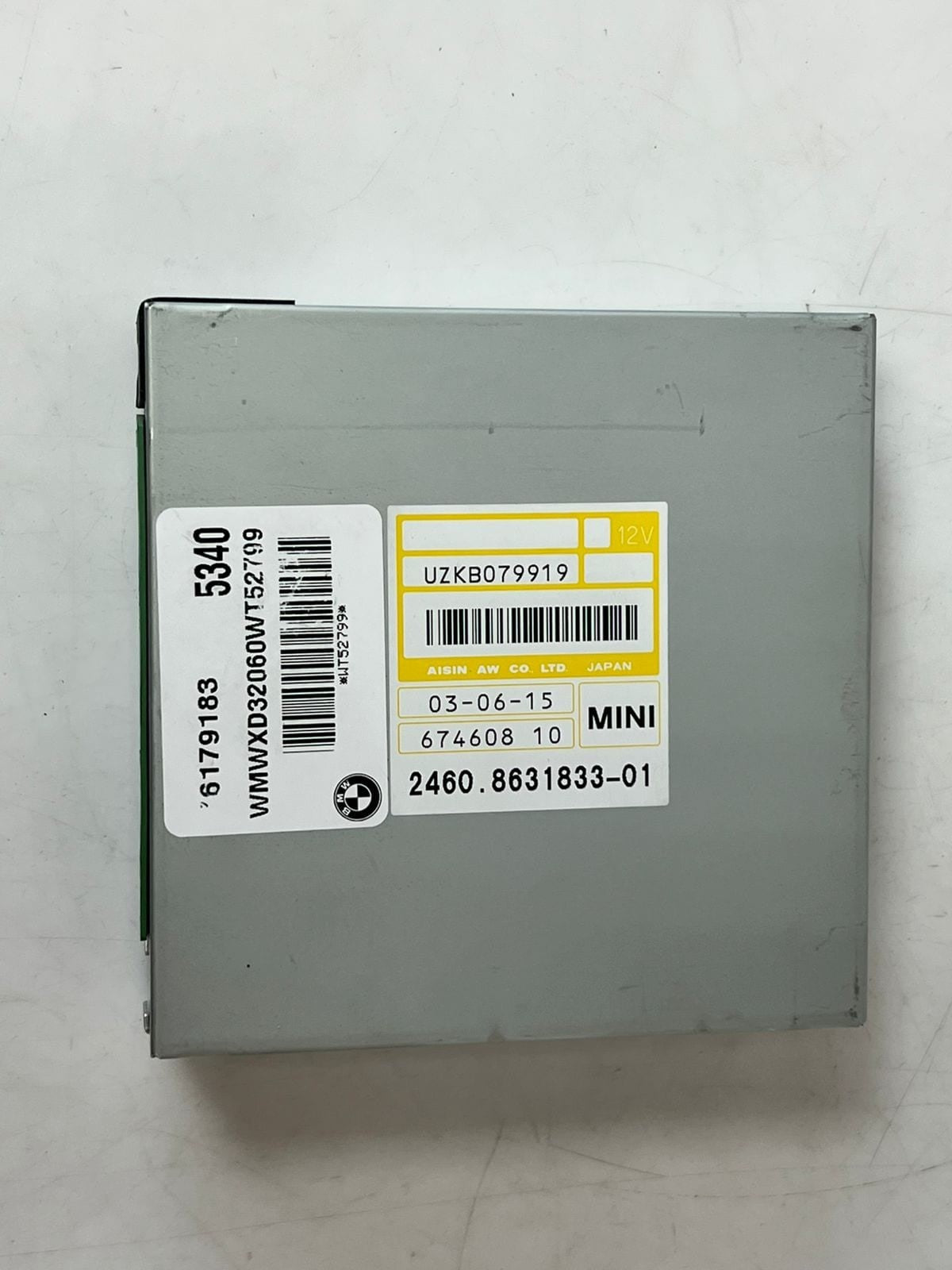 2014-16 Mini Cooper R60 R61 Countryman Transmission 12V Control Module 8631833 