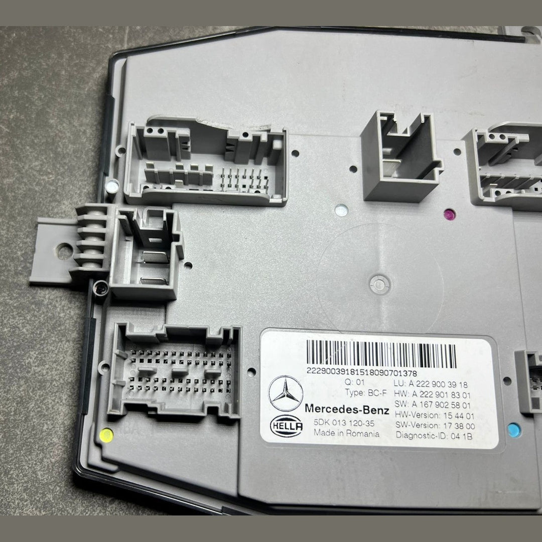 Mercedes W222 Front SAM Module Control Unit Signal Acquisition A222 9003918 OEM