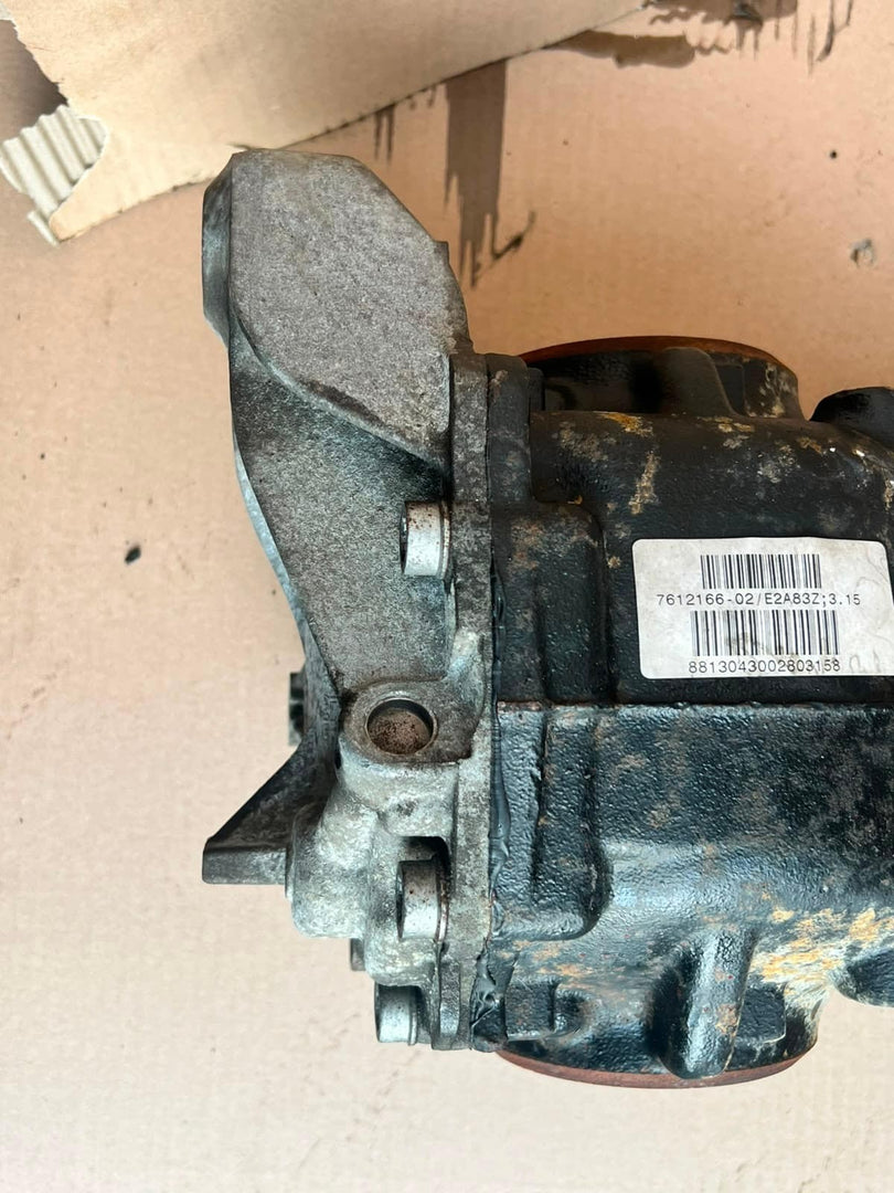 2011-2016 BMW 328i F30 328i AWD Rear AXLE Differential 7612166 RATIO = 3.15