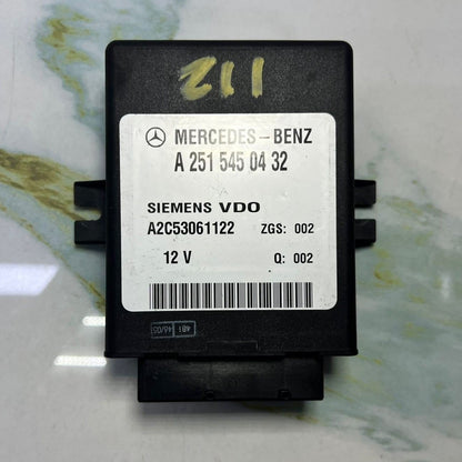 06-09 Mercedes R350 Air Suspension Control Module A2515450432 W251 W211 E-Class