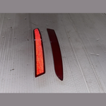 Load image into Gallery viewer, BMW F10 LCI REAR BUMPER REFLECTORS LEFT RIGHT 7318555 7318556 SET