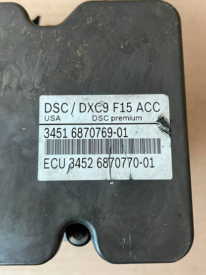 2015-2018 BMW F15 X5 F16 X6 Abs Module With Acc Active Cruise Control 6870769