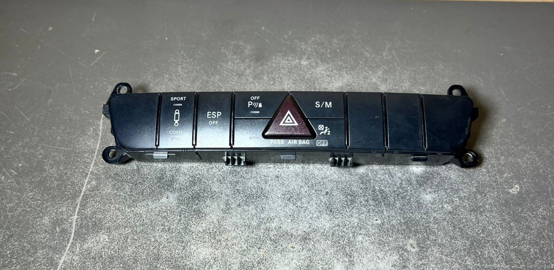 07-13 Mercedes W164 ML GL Switch Control Panel Suspension ESP S/M A164 8700151
