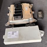 BMW 3ER F30 F31 320I XDRIVE N20 MOTORSTEUERGERÄT SET OEM + SCHLÜSSEL - 8606777