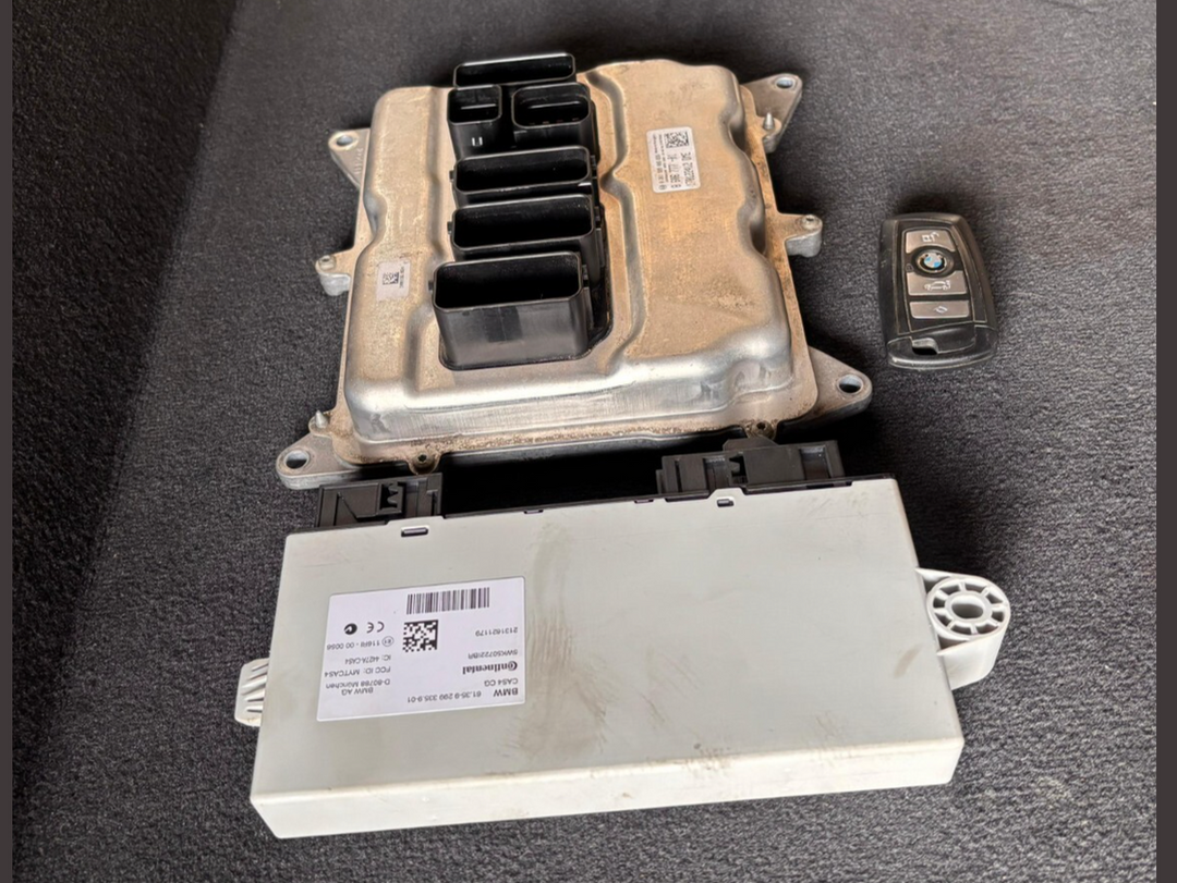 BMW 3 SERIES F30 F31 320i XDRIVE N20 ENGINE CONTROL UNIT SET OEM + KEY - 8606777